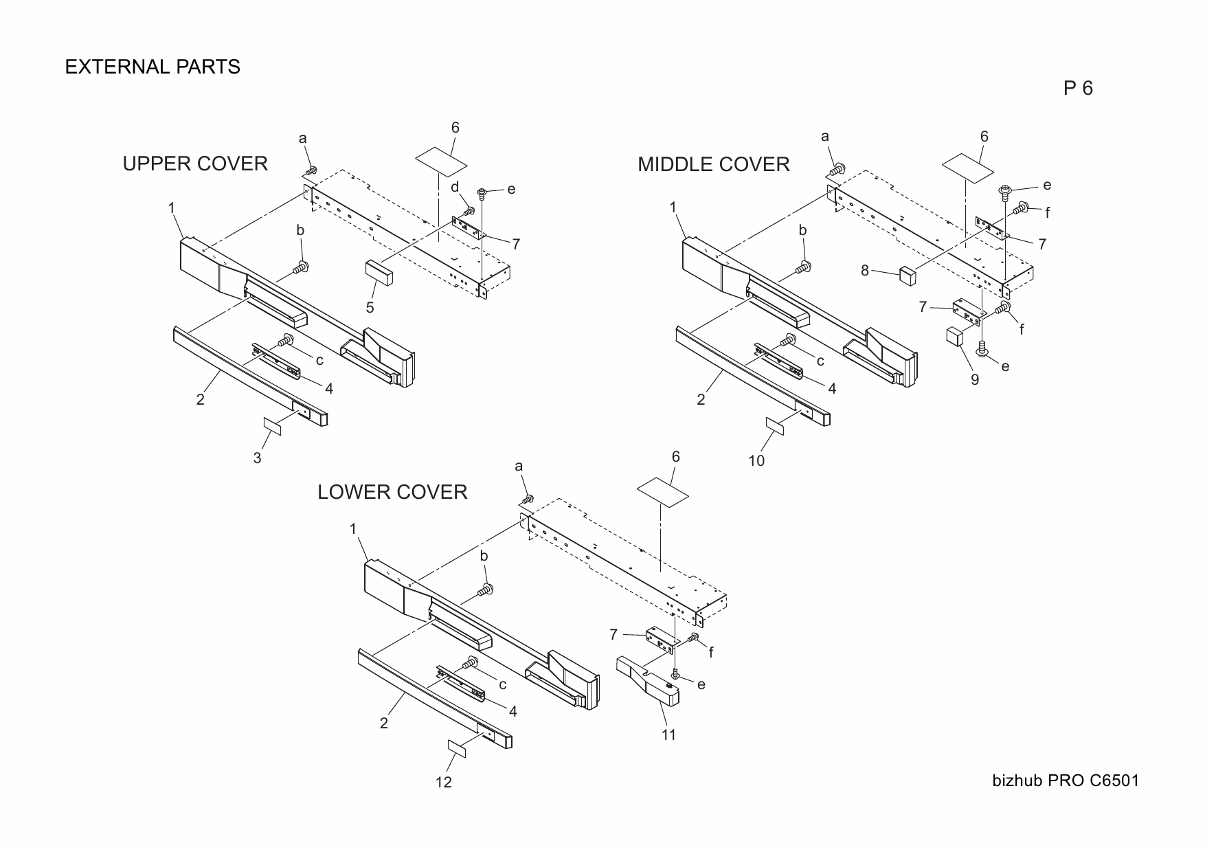 Konica-Minolta bizhub-PRO C6501 Parts Manual-6